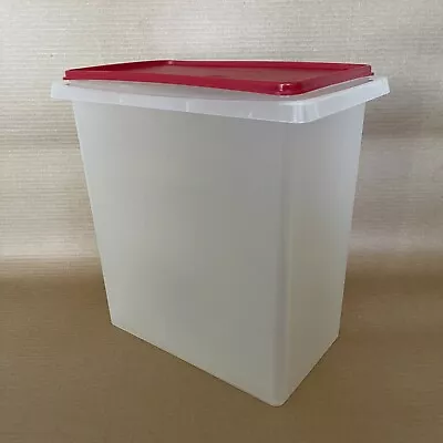 Tupperware Carry All Storage Container Large Tote - 3 Gallon #1430 Red Seal • $21