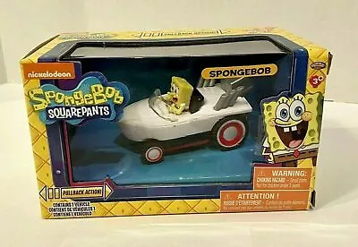 $12.99 • Buy Nickelodeon Spongebob Squarepants Hot Rod Boat Pull Back