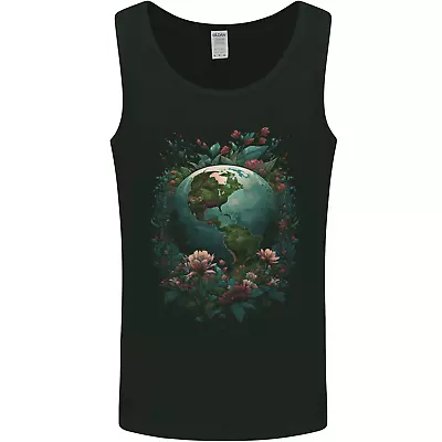 Fantasy Earth Climate Change Environment Mens Vest Tank Top • £10.49