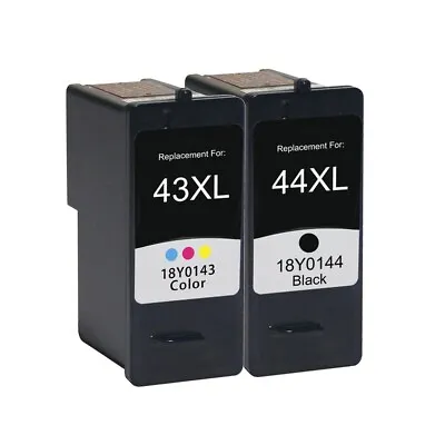 1 X No 44XL & 43XL Ink Cartridges Non-OEM Alternative For Lexmark X9350 Z1520 • £23.99