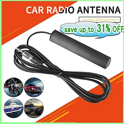 New Car AM FM Radio Antenna Glass Internal Mount Windscreen Amplified Aerial • £4.35