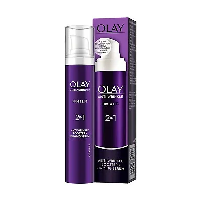 £9.97 • Buy Olay Anti-Wrinkle Booster + Firming Serum Firm And Lift 2 In 1 - 50 Ml