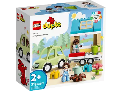 LEGO DUPLO Family House On Wheels 10986 • $23.09