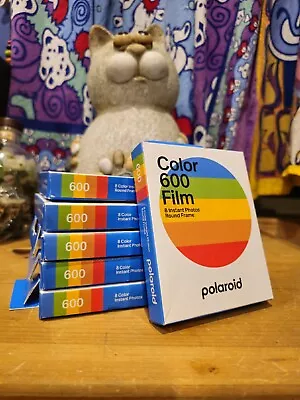 Bulk Polaroid Color 600 Film (8 Per Pack 6 Packs) • $50