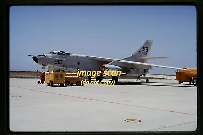 Navy Douglas A3D Skywarrior Aircraft At Kunsan Korea In 1971 Orig. Slide O12b • $59.99