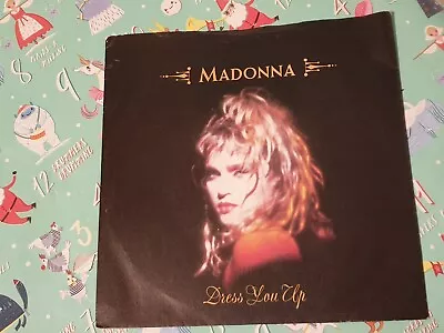 £2.65 • Buy Madonna – Dress You Up 7  Vinyl Single 1985 VGC PLAYS OK, FREE DELIVERY