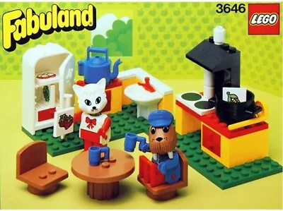 Fabuland Lego - RARE LEGO PIECES - SET 3646 (incomplete) • £0.99