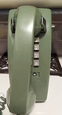 AVOCADO  GREEN WESTERN ELECTRIC 2554B  Touch-Tone Wall Telephone • $40