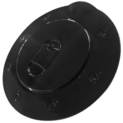 Fuel Tank Door Cap Cover Fits 1999-2010 Ford  F-250 F-350 Super Duty Gloss Black • $14.56