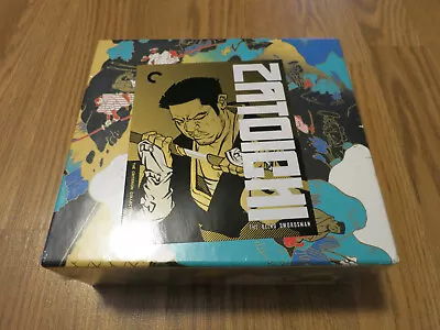 Zatoichi The Blind Swordsman Criterion Collection Blu Ray & DVD 27 Disc 2013 • $199.99