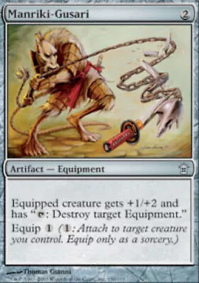 MTG Manriki-Gusari - Foil Moderate Play English Saviors Of Kamigawa • $14.35