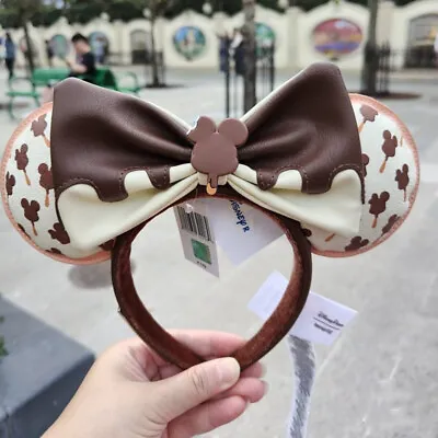 Disney Parks Loungefly Mickey Ice Cream Bar Scented Minnie Mouse Ears Headband • $18.79