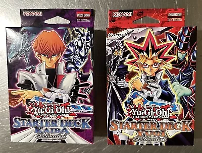 Yu-Gi-Oh! Starter Deck Kaiba And Yugi Reloaded 1st Edition Factory Sealed • $256.91
