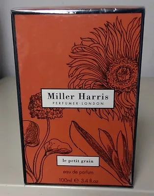 Miller Harris Le Petit Grain Unisex Eau De Parfum Spray 3.4 Oz / 100 Ml NIB SEAL • $97