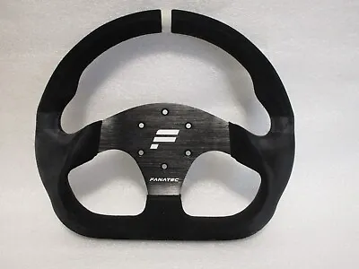 Fanatec Black ClubSport Wheel Rim GT Alcantara - Read Description Please -🚚💨 • $90