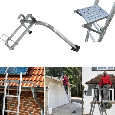 £30.07 • Buy Adjustable Ladder Stabilizer Accessory Roof Gutter Wall Or Work Platform Ladder 