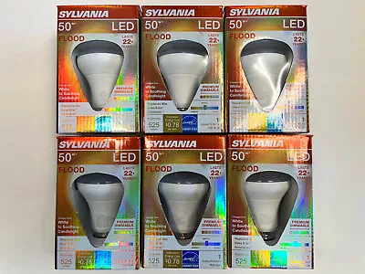 Lot Of 6 NEW Sylvania LED R20 50W Equivalent Dimmable Indoor/Outdoor Flood 3000K • $15.99
