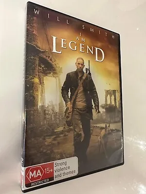 I Am Legend DVD - Will Smith - Region 4 PAL - VGC + FAST FREE POSTAGE • $5.49