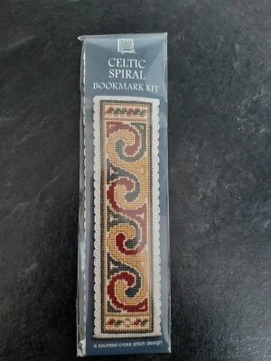 £6 • Buy Textile Heritage Celtic Jewel Bookmark Counted Cross Stitch Kit