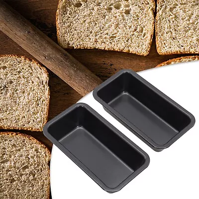 2X SMALL 6INCH LOAF TIN BAKING PAN CAKE ROASTING TRAY NON STICK Bakeware Tool • $26.25