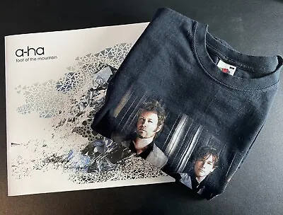 A-ha Foot Of The Mountain Tour Programme And T-shirt • £45