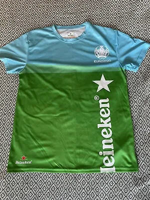 £6.65 • Buy Euro 2020 Official Heineken T Shirt Collectors Football UEFA UK Size L Large