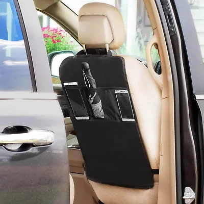 $51.29 • Buy Car Backseat Organizer Kick Mat For Baby Travel Accessories, Kids Toy Storage