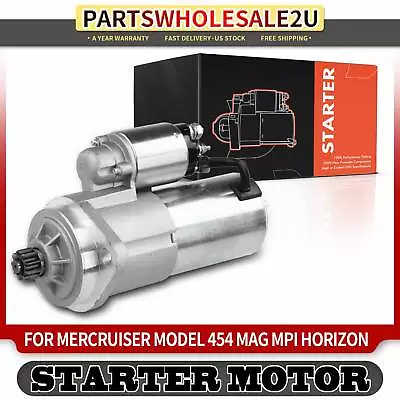 New Starter Motor For Mercruiser Model 350 Mag MPI Volvo Penta 1.6kW 12V CCW 9T • $58.99