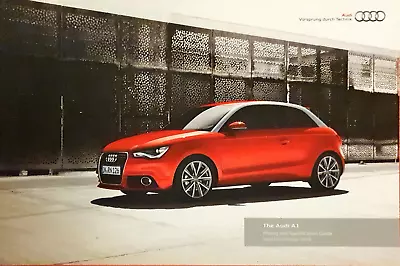 Audi A1 Brochure 2011 • £8.23