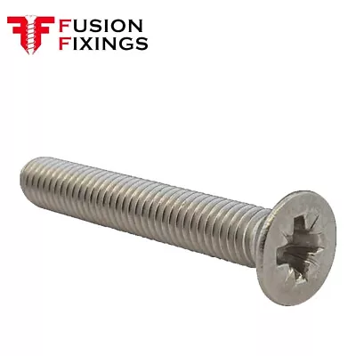 £1.19 • Buy Countersunk Machine Screw Pozi A2 Stainless Steel DIN 965 M1.6 M2 M2.5 M3 M3.5
