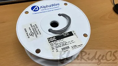 ALPHA WIRE 2404C Multi-Conductor Cables 22AWG 4C SHIELD 100ft SPOOL SLATE • $100