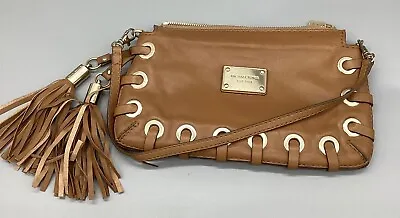 Brown Michael Kors Clutch/Wristlet • $25