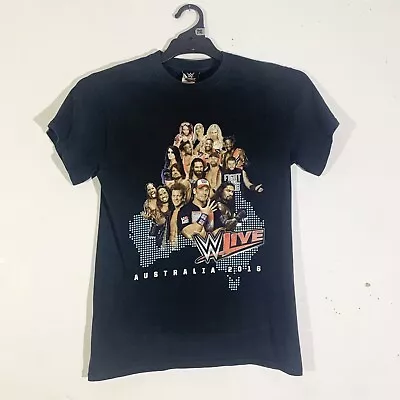 WWE Live Australia 2016 Men’s Wrestling Shirt Small Children’s • $15