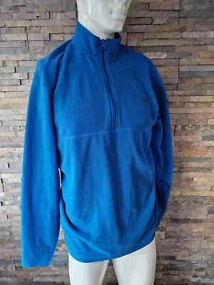 Jack Wolfskin - Blue Fleece Activewear Half Zip Top. Men's - Size 48. XXL • £24.99