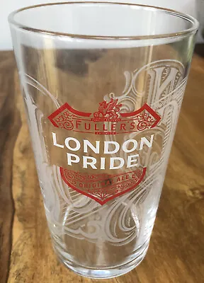 Fuller's London Pride Original Ale Beer Bitter Pint Glass • £4.99