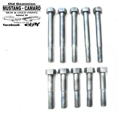 1965-1966 Mustang 302 V-8 Cylinder Head Mounting Bolts - Set Of 10 • $29.99