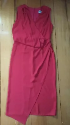$13 • Buy ASOS Red Dress UK Size 12