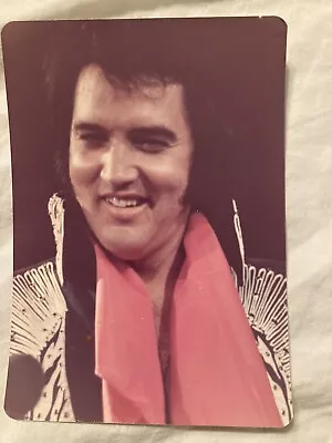 ELVIS PRESLEY 3.5x 5 Original Photo  Free Shipping Photographer Stamped Hill • $2.99