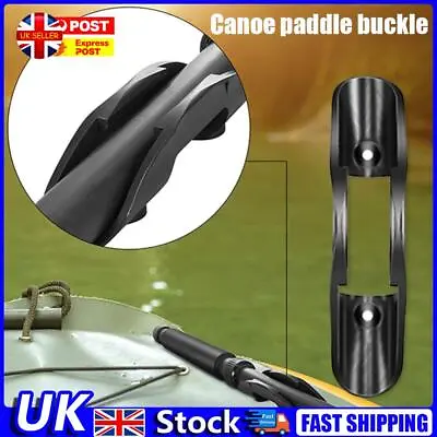 Kayak Canoe Paddle Holder Clips Kayak Surfboard Paddle Seat Buckle With Screws U • £5.29