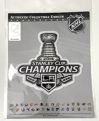 2014 NHL STANLEY CUP CHAMPIONS LA KINGS JERSEY PATCH Officially Licensed • $14.95