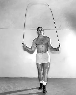 Marlon Brando Jumping Rope Circa 1950 - 8x10 Publicity Photo (ww247) • $8.87