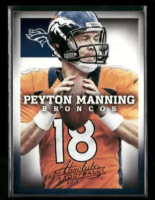 Peyton Manning 2013 Panini Absolute #31 Retail • $1.95