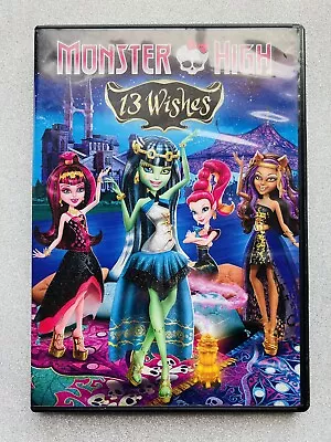 Monster High 13 Wishes (DVD 2013) Animated Movie • $7.99