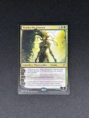$2.09 • Buy MTG Vraska The Unseen Commander 2019 207/302 Regular Mythic