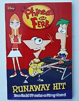 $4.89 • Buy Disney Phineas And Ferb:Runaway Hit, NEW Book 
