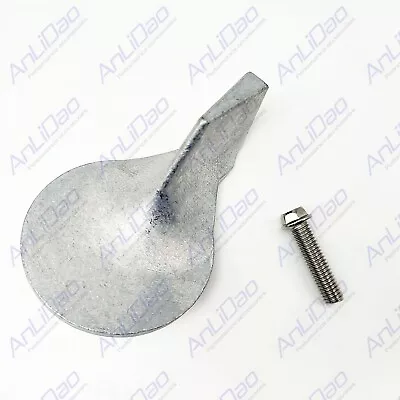 822777Q1 18-6014 46399A1 For MerCruiser Mercury New Zinc Trim Tab Anode & Bolt • $35