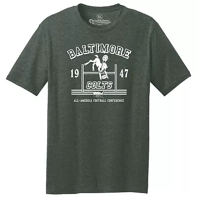 Baltimore Colts AAFC 1947 Football TRI-BLEND Tee Shirt • $22