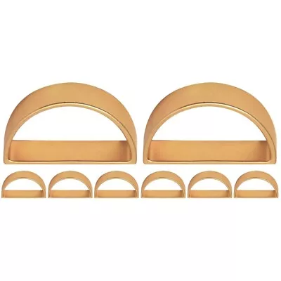  8 Pcs Napkin Rings Birthday Napkin Holders D-shaped Napkin Rings Dining Table • £8.39