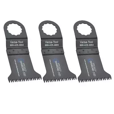 Versa Tool FB3C-D 45mm Japan Cut Tooth HCS Multi-Tool Saw 3 Blade Pack • $16.23