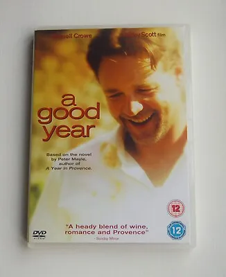 A Good Year - Region 2 DVD - Russell Crowe Marion Cotillard - Ridley Scott OOP • £4.99